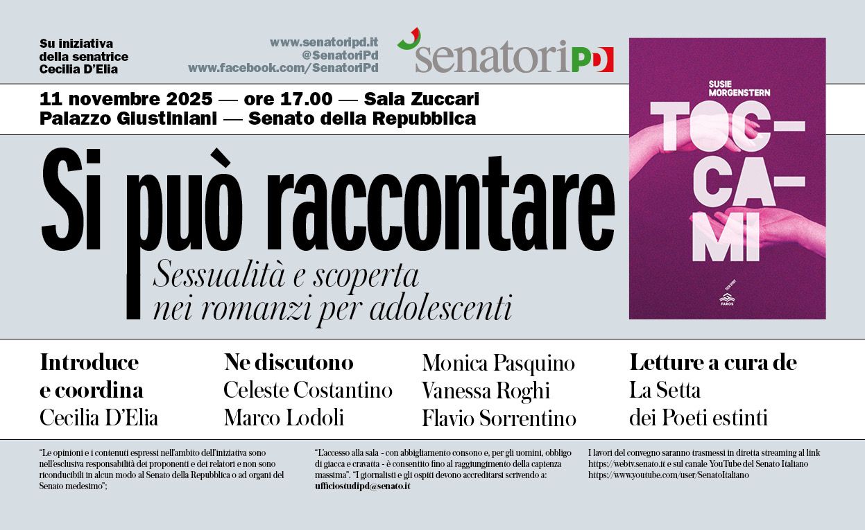 Si può raccontare — Sessualità e scoperta nei romanzi per adolescenti